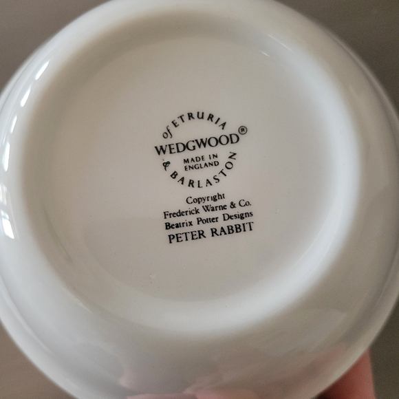 WEDGWOOD Peter Rabbit Bowl - White, Vintage - Picture 5 of 5